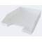 Lot de 10 : Corbeille a courrier KLASSIK, A4, polystyrene, blanc