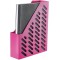 Lot de 10 : classique Porte-revues, DIN A4/C4avec fenetre et support pour doigt tendance Couleur Rose