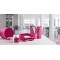 Lot de 10 : classique Porte-revues, DIN A4/C4avec fenetre et support pour doigt tendance Couleur Rose