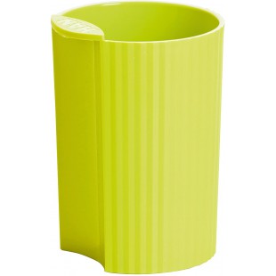 17220-50 Pot a  crayons Loop, design moderne, verkettbar, Trend couleur citron vert