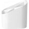 Mutlipot Re-X-LOOP - dites oui au 100% recycle, design moderne et jeune, pour toutes les petites fournitures de bureau, blanc, 1