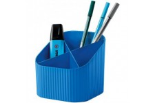 Mutlipot Re-X-LOOP - dites oui au 100% recycle, design moderne et jeune, pour toutes les petites fournitures de bureau, blue, 17