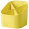 Mutlipot Re-X-LOOP - dites oui au 100% recycle, design moderne et jeune, pour toutes les petites fournitures de bureau, jaune, 1