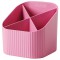 Mutlipot Re-X-LOOP - dites oui au 100% recycle, design moderne et jeune, pour toutes les petites fournitures de bureau, rosa, 17