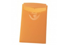 etui pour Cartes de Visite Cognito Orange Translucide