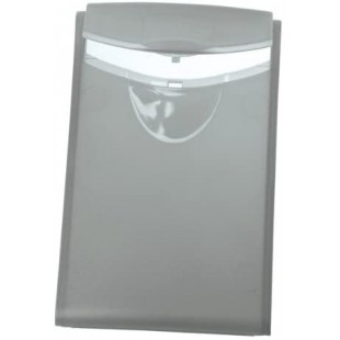 Porte-cartes de visite COGNITO pour 20 CV Gris translucide