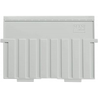 Lot de 5 : no Piastra di base per casse, A5 della Croce, colour: Grigio chiaro