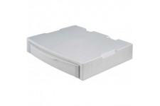9250-11, Support MONITOR, support pro pour moniteur, comprenant un tiroir. Stable, elegant et superposable, gris