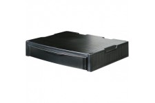 9250-13, Support MONITOR, support pro pour moniteur, comprenant un tiroir. Stable, elegant et superposable, noir