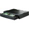 9250-13, Support MONITOR, support pro pour moniteur, comprenant un tiroir. Stable, elegant et superposable, noir