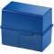 976-14 Bac a  fiches en plastique pour env. 400 fiches A6 165 x 128 x 96 mm (Bleu) (Import Allemagne)