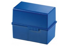 976-14 Bac a  fiches en plastique pour env. 400 fiches A6 165 x 128 x 96 mm (Bleu) (Import Allemagne)