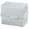 978-11 Boite a  fiches Capacite : 300 fiches A8 Polystyrene Gris clair 89 x 71 x 58 mm (Import Allemagne)