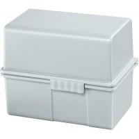 978-11 Boite a  fiches Capacite : 300 fiches A8 Polystyrene Gris clair 89 x 71 x 58 mm (Import Allemagne)