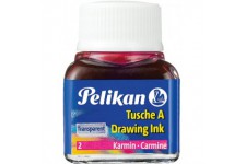 Pelikan 201517 Encre de chine A flacon 10 ml Carmin