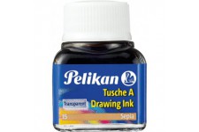 Pelikan 201640 Encre de chine A flacon 10 ml Sepia