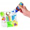 1 tube de colle pailletee turquoise 300360