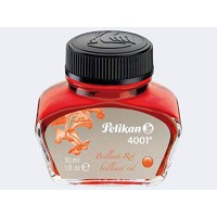Pelikan Tintenglas Brillant Tinte, 30 ml, 1 Stuck, rot