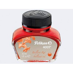 Pelikan Tintenglas Brillant Tinte, 30 ml, 1 Stuck, rot