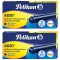 Pelikan 4001 GTP/5 Lot de 5 cartouches d'encre Bleu/noir