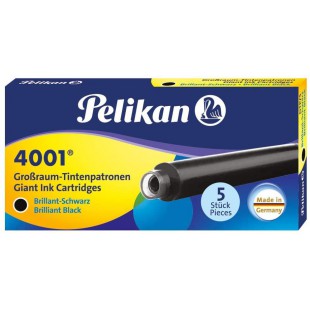 PELIKAN Cartouches d'encre grans reservoir 4001 GTP/5, noir