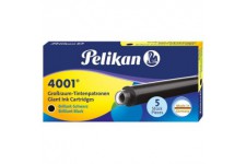 PELIKAN Cartouches d'encre grans reservoir 4001 GTP/5, noir