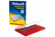 Pelikan 331025 Tampon encreur 2 imbibe 110 x 70 mm (Rouge) (Import Allemagne)