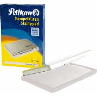 Pelikan Tampon encreur boitier metallique surface 7 x 11 cm