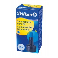 Pelikan Encre a  tampons 4K avec applicateur 28 ml Bleu 351213