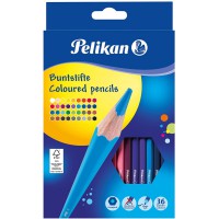 Pelikan crayons de couleurs, 36 pieces, triangulaires, mine 3 mm