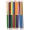 Pelikan crayons de couleurs bicolore, 12 pieces 24 couleurs