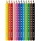 Pelikan crayons de couleurs SILVERINO, 12 pieces, triangulaires, epais