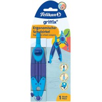 Pelikan Compas scolaire Griffix 700818 - Bleu