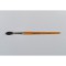 711085 pinceau d'artiste - Pinceaux d'artiste (Single brush, Brosse ronde, Crin de poney, Bois, Orange, Brosse ronde