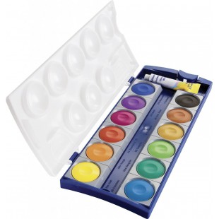 - Pelikan Boite de Peinture Standard d´ecole K12, 12 Couleurs - 000000000056720250