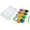  - 723122 - Boite de Peinture pour Enfants "MINI FRIENDS" 755/8 8 couleurs - 1 Pinceau / Palette Inclus