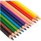 Pelikan Boite de 12 Crayons de couleur triangulaires avec mine 3 mm Couleurs Assortis