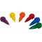 Pelikan 804073 Crayons de Cire pour Enfants en Forme de Souris, Set Cadeau, 6 Couleurs