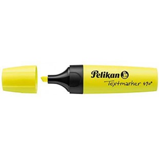 Pelikan surligneur textmarker 490, Jaune Fluo Noir