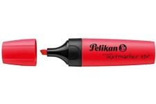 Pelikan surligneur textmarker 490, Rouge Fluo Noir