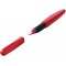 Pelikan 814805 Twist Plume M Fiery Red Stylo plume avec 2 cartouches