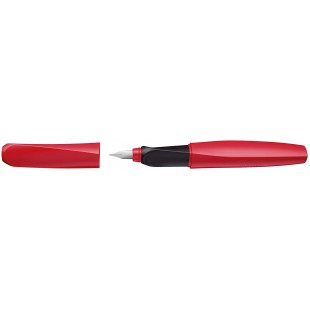 Pelikan 814812, stylo-plume Twist, plume F, Fiery Red