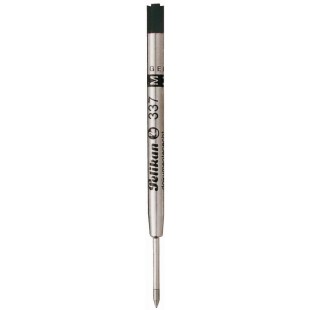 Pelikan 915397 Recharge pour stylo a bille (337), largeur de trait F, noir, 1 piece dans une boite pliante