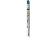 Pelikan 915421 Recharge pour stylo a bille (337), largeur de trait F, bleu, 1 piece dans une boite pliante