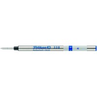 PELIKAN Lot de 10 Mines de recharge stylo roller 338 pointe moyenne bleu