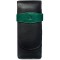 Pelikan 924092 Etui en cuir pour 3 stylos Noir / Vert