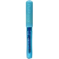 Pelikan Pelikano Junior Stylo plume d'apprentissage en acier inoxydable Gaucher Turquoise
