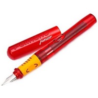 Pelikan Pelikano Junior P68L Stylo Plume Rouge translucide