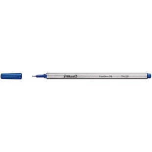 Pelikan 943167 Stylo plume fin Bleu metallise 0,4 mm