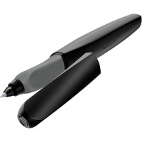 Pelikan 946962 twist-castell stylo roller pour droitier ou gaucher noir